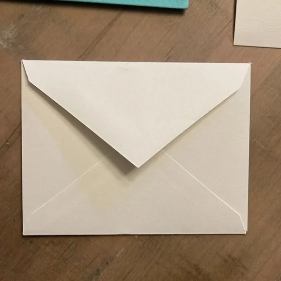 Tiffany & Co.Set: tissue paper has unbroken seal unopened gift bag card envelope - Picture 3 of 7